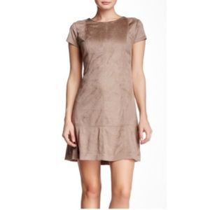 Jessica‎ Simpson Faux Suede mini dress size 4